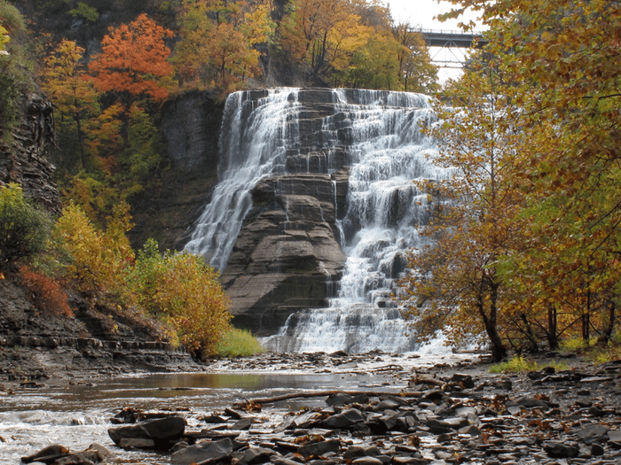 ithaca waterfall